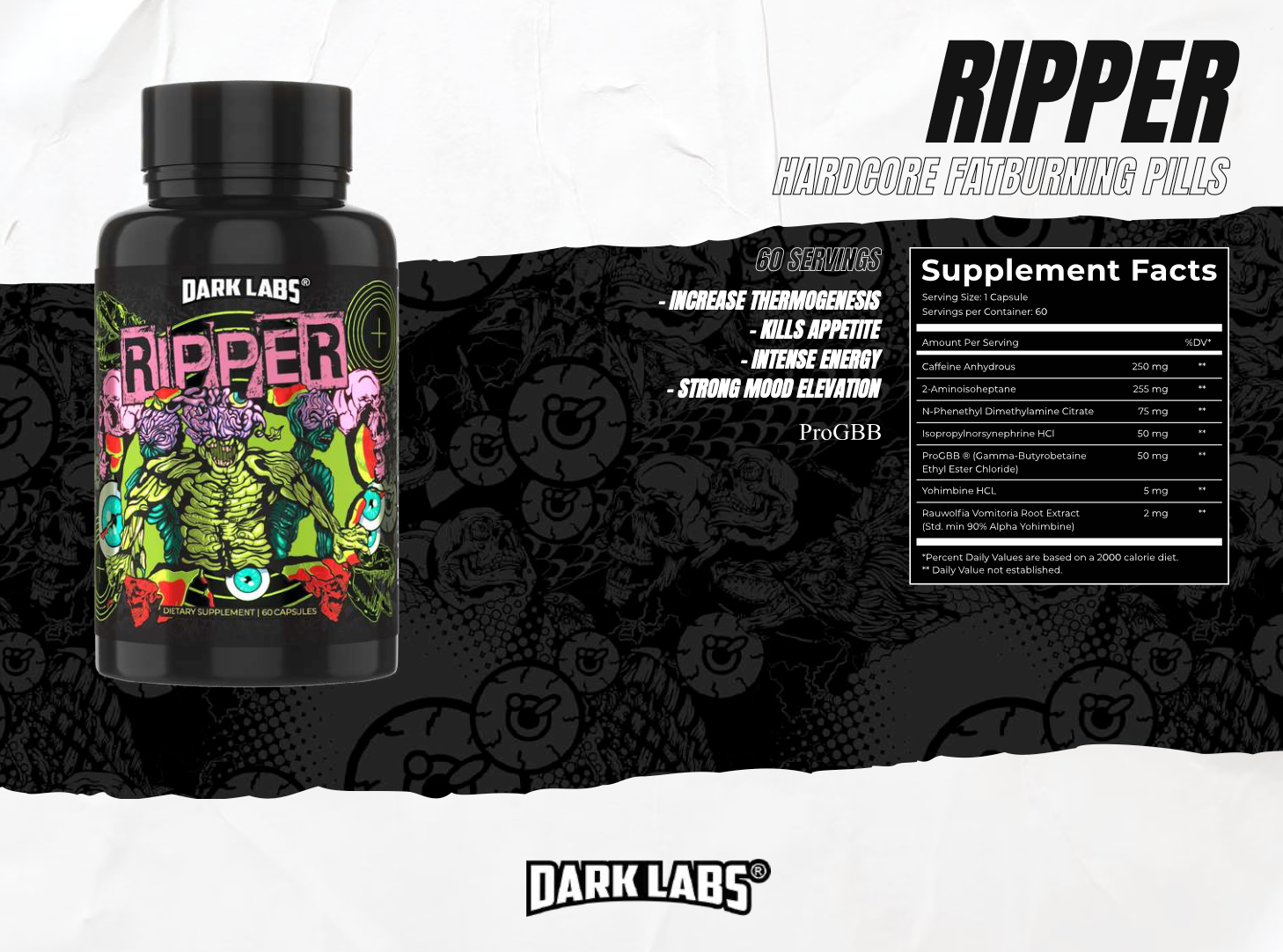 Dark Labs | Ripper | Ultimate Thermogenic Fat Burner
