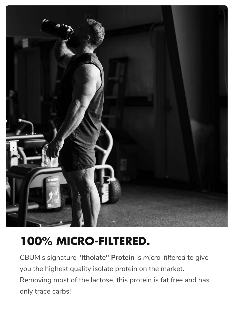 Raw Nutrition | CBUM Itholate | Isolate Protein | 2lb