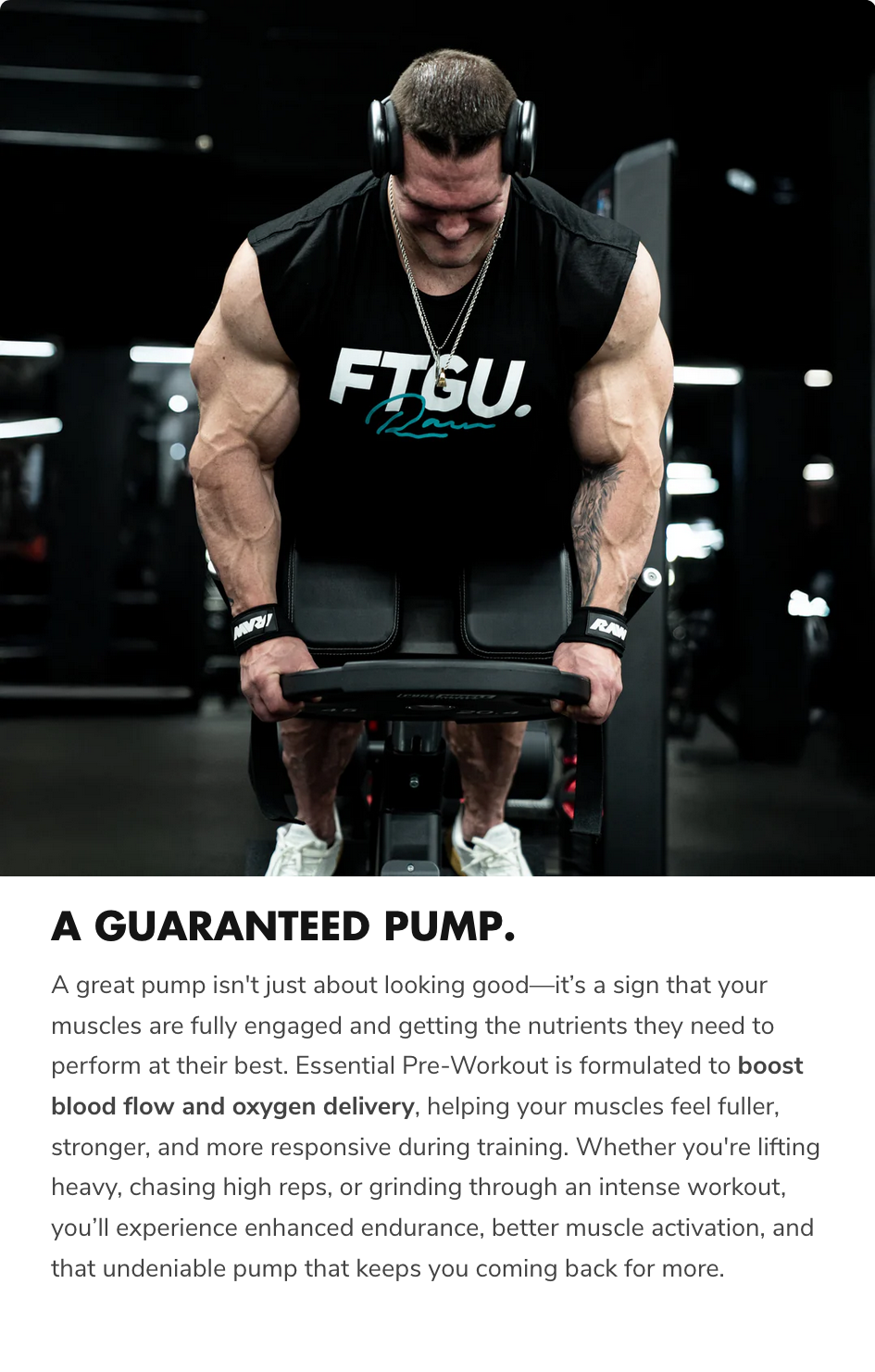 Raw Nutrition | Bum Essential | Pre-Workout