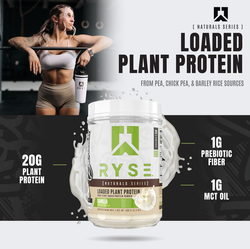 RYSE | Loaded Plant Protein | Natural Series