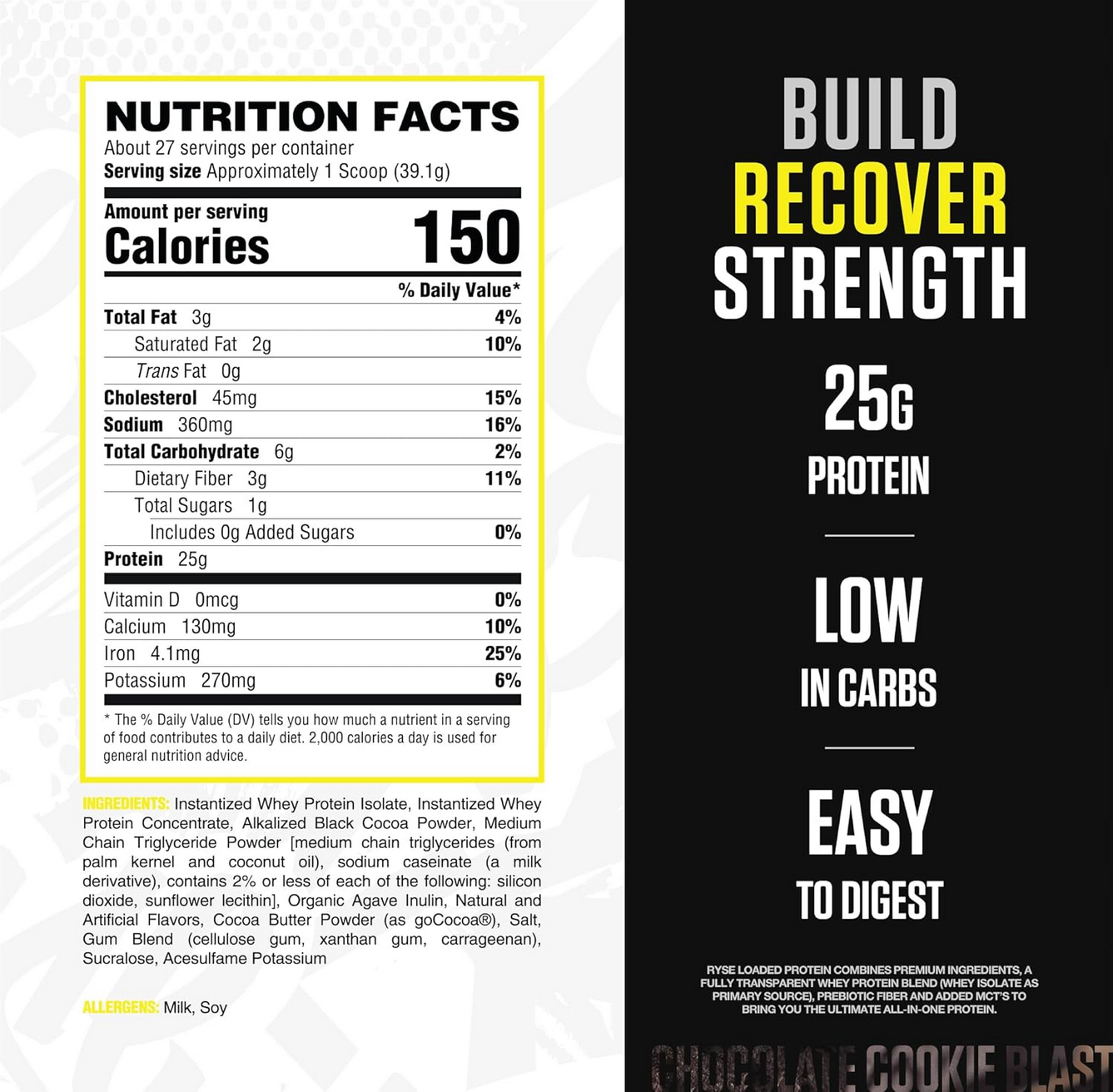 RYSE | Loaded Protein