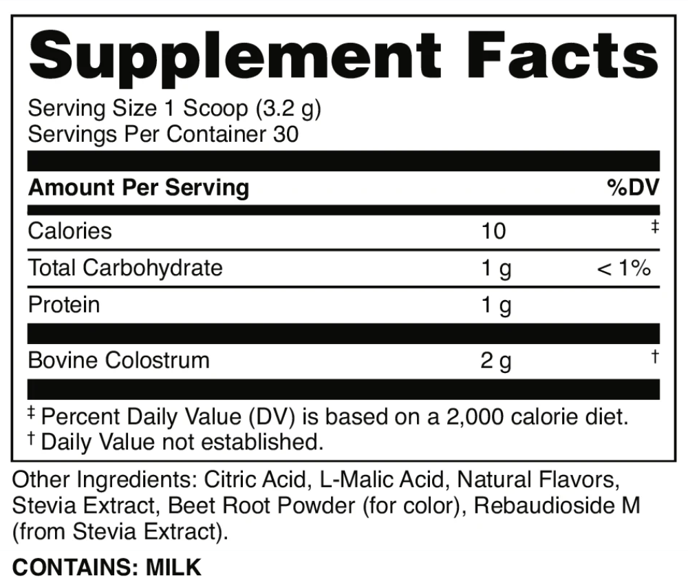 Bucked Up | Colostrum | 30 servings