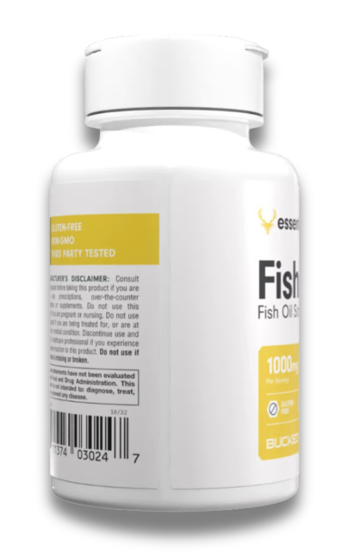 Bucked Up | Fish Oil | 60 servings