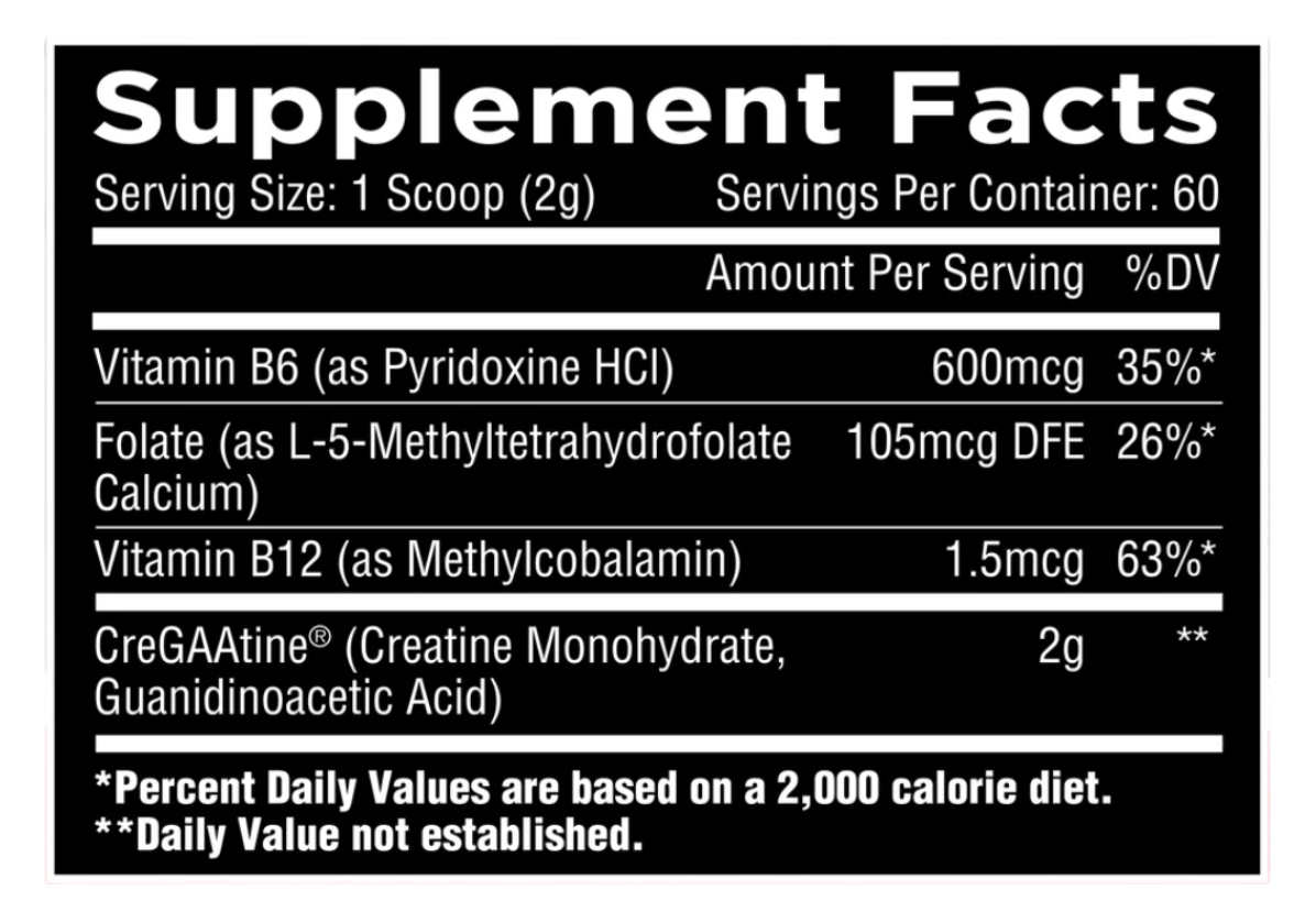 Unmatched | CreGAAtine | 60 servings