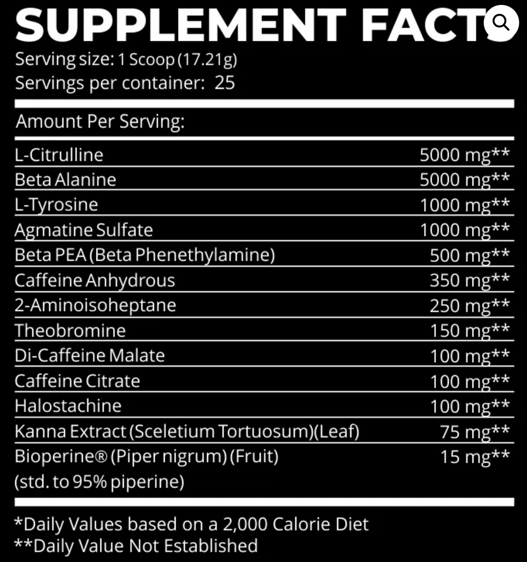 Dark Labs | Crack Diamond Edition | (25 servings)