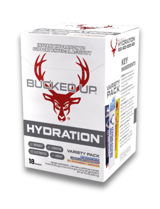 Bucked Up | Hydration Pack | (18 Packets)