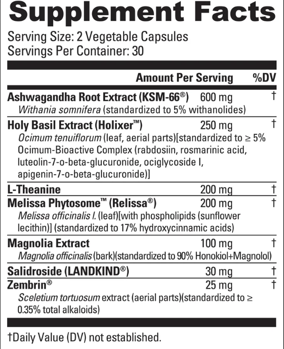 Nutra Bio | Quiet Mind | (30 servings)