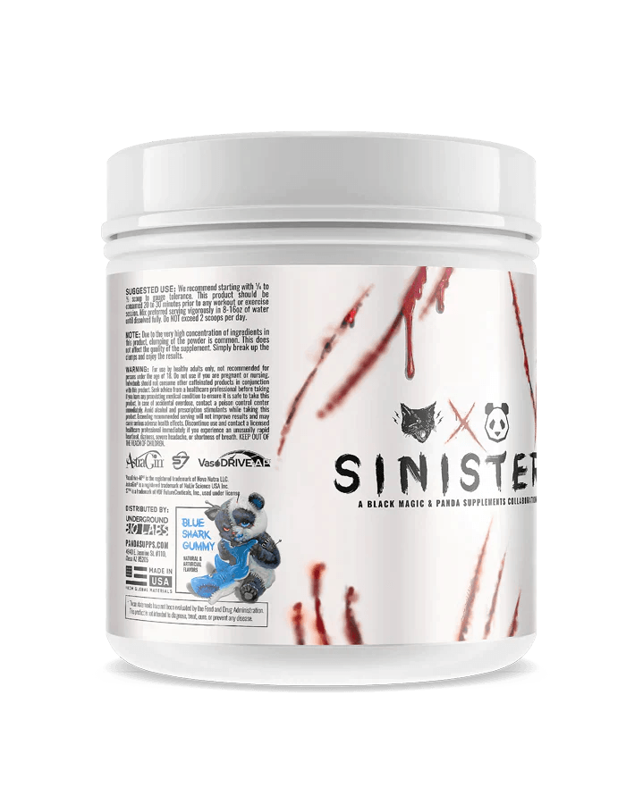 Black Magic X Panda | Sinister (Savage) Pre-Workout