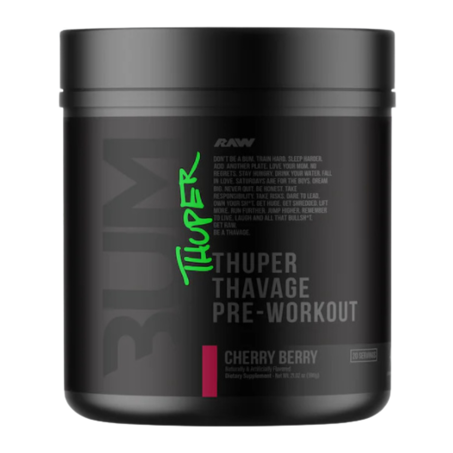 Raw Nutrition | Thuper Thavage | 20 Servings