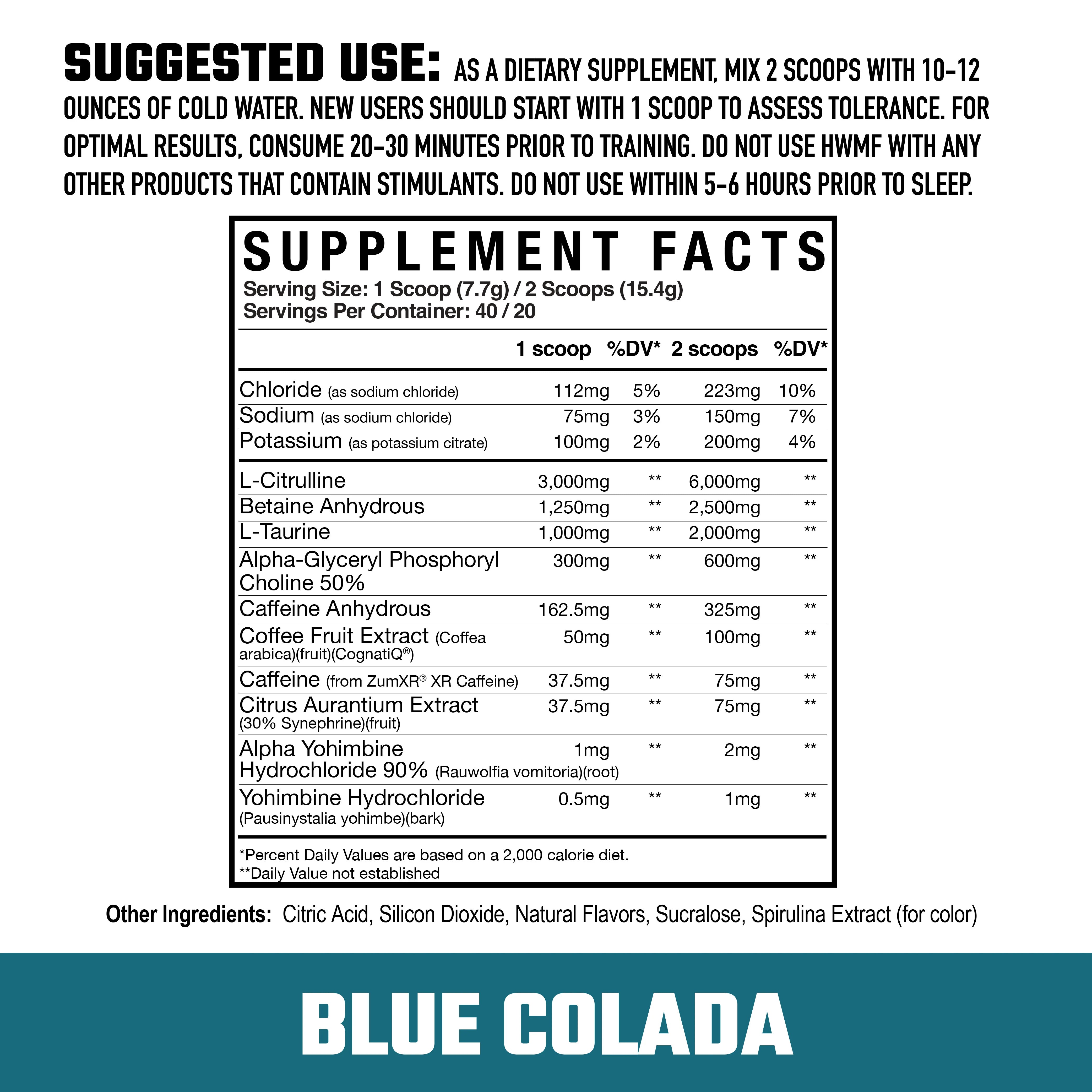 Axe & Sledge | HWMF Pre Workout