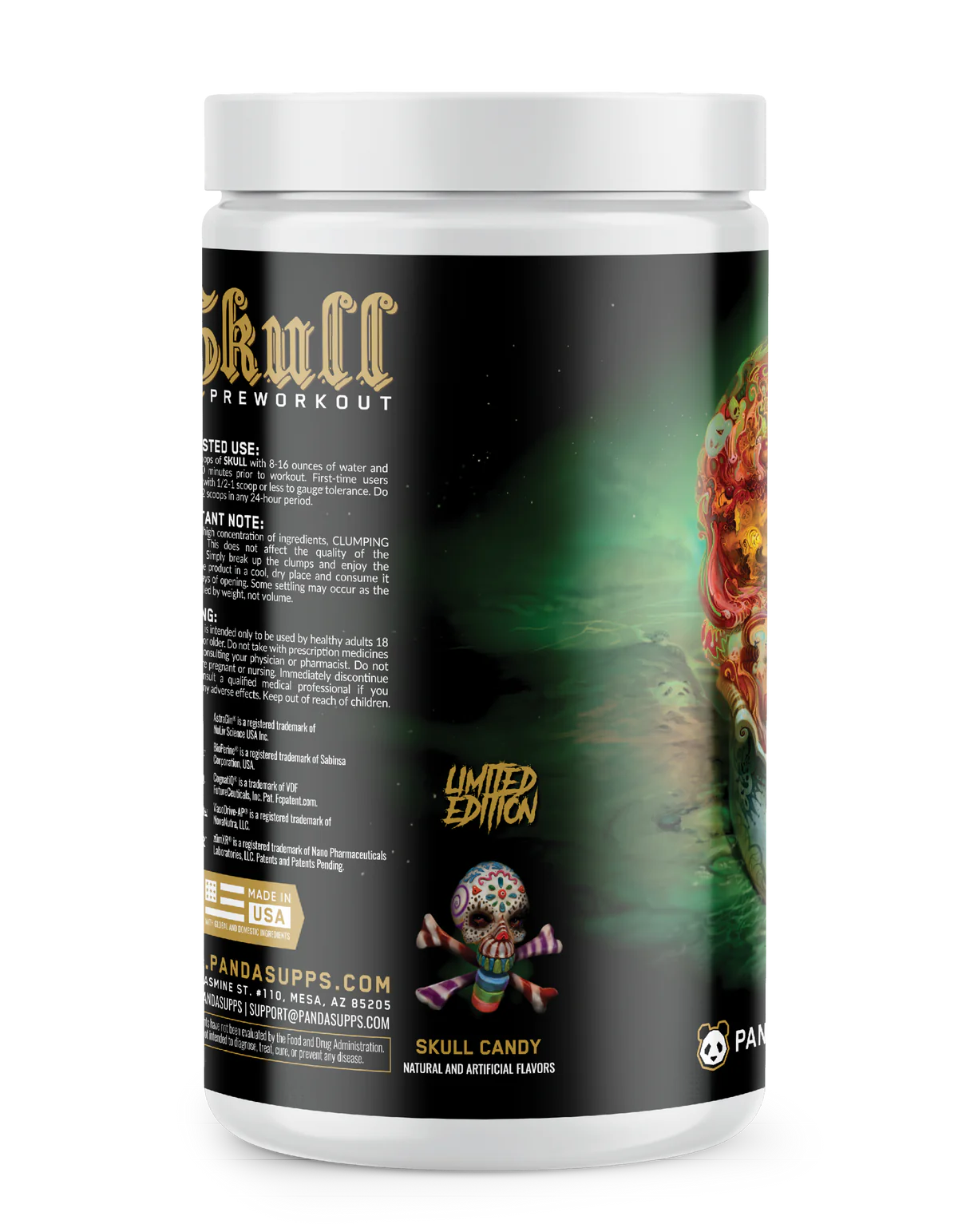 Panda Supps | Skull | Preworkout | Limited Edition