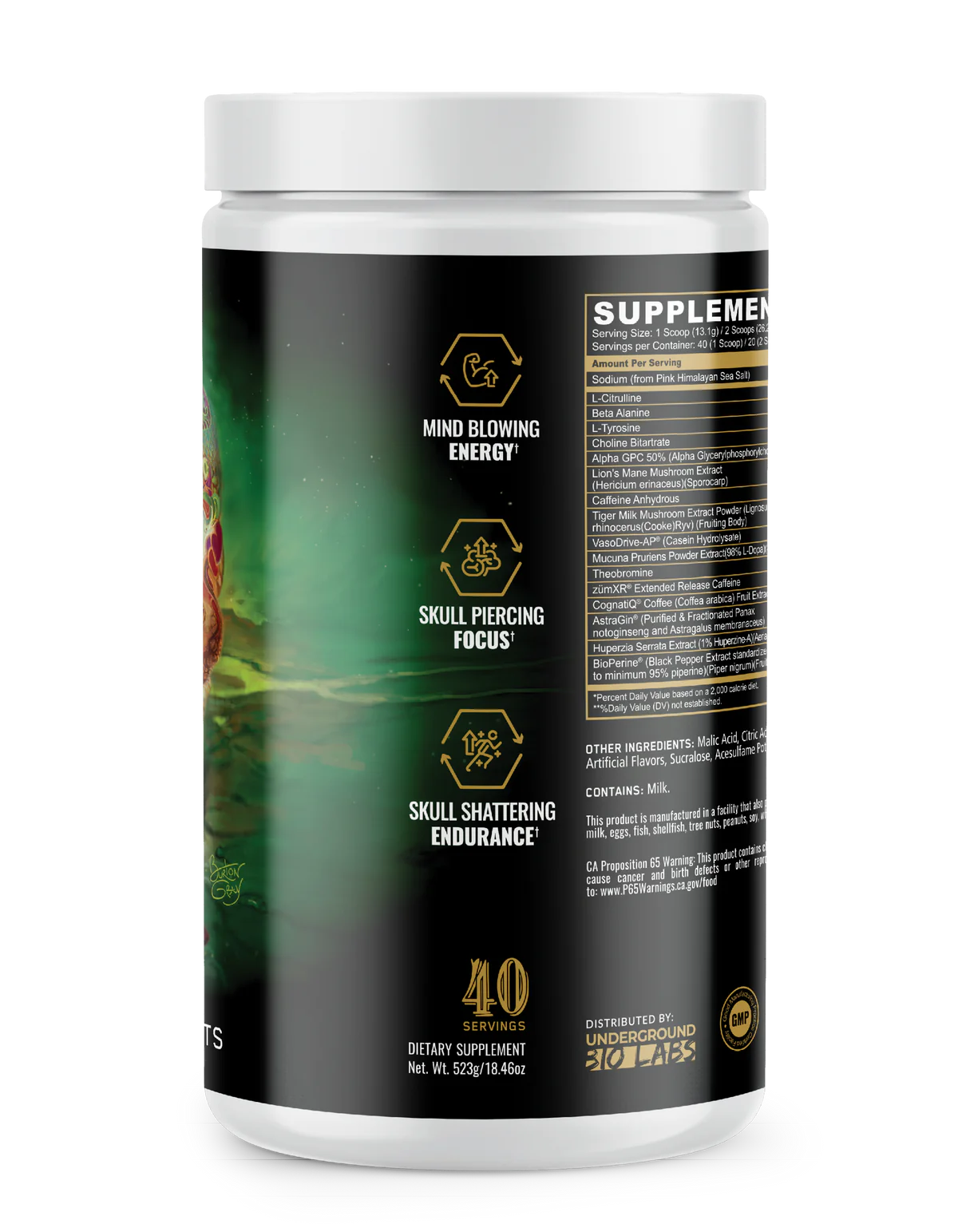 Panda Supps | Skull | Preworkout | Limited Edition