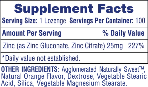 Hi -Tech | Zinc Lozenges