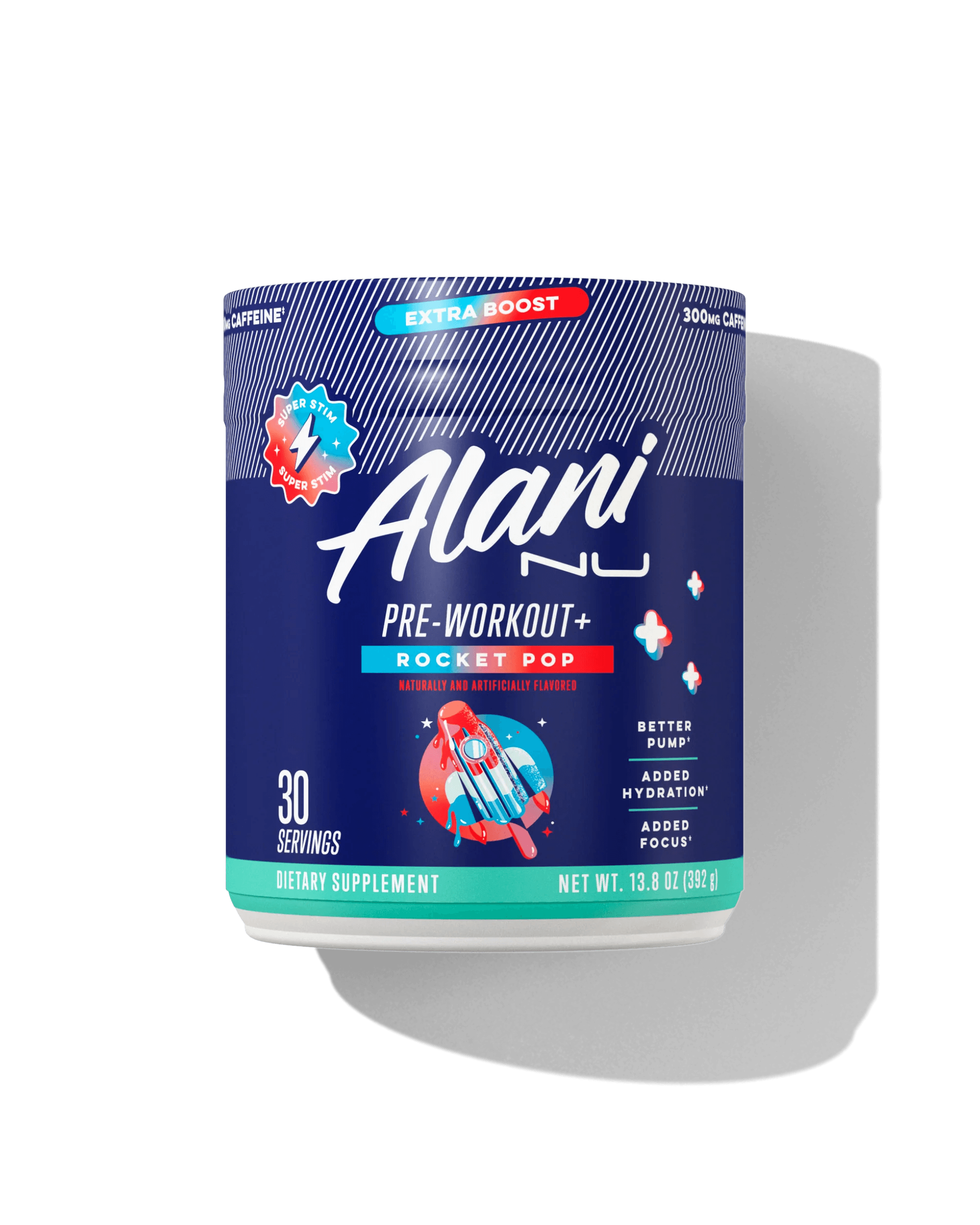 alani nu preworkout+ rocket pop 