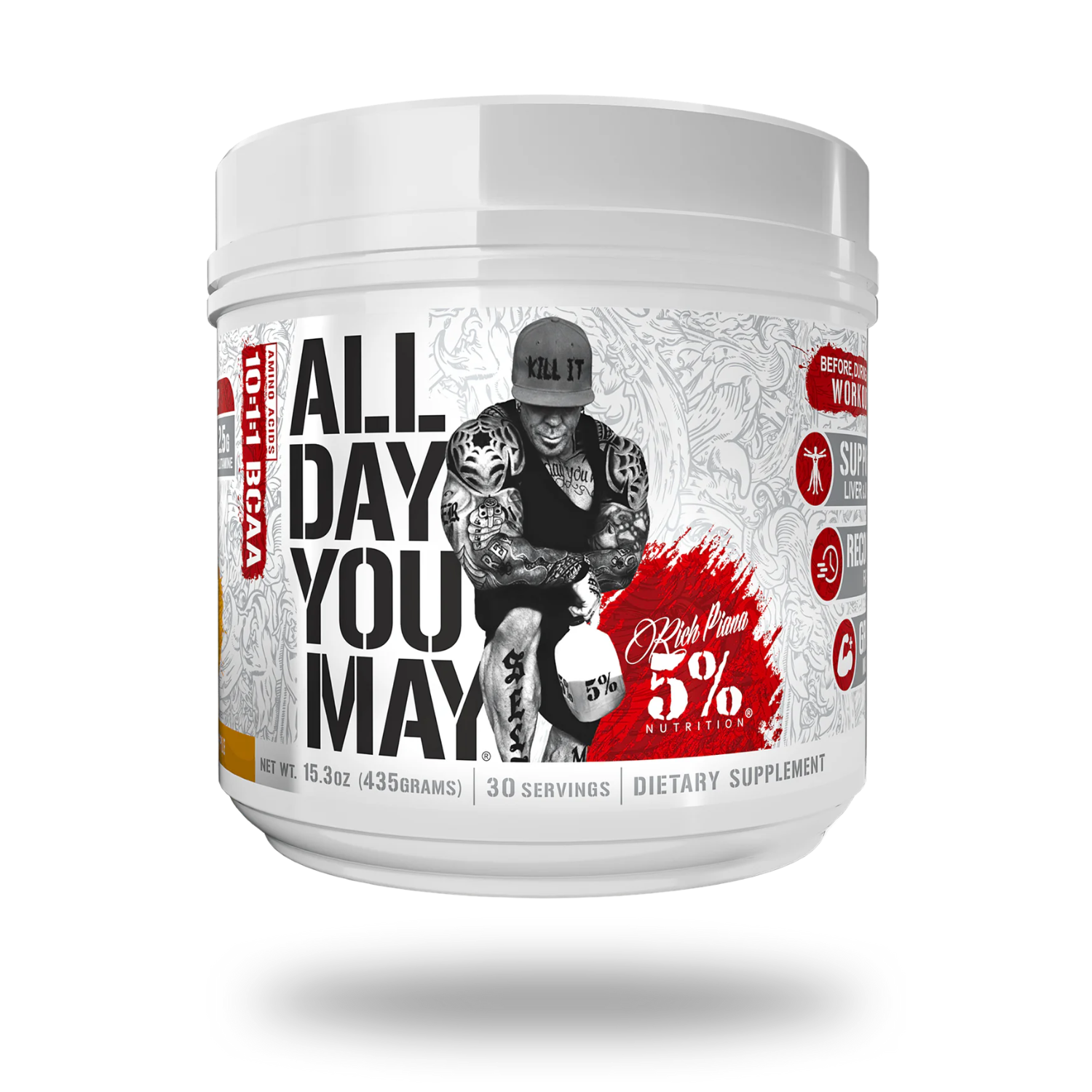 5% Nutrition | All Day You May | 10:1:1 BCAA