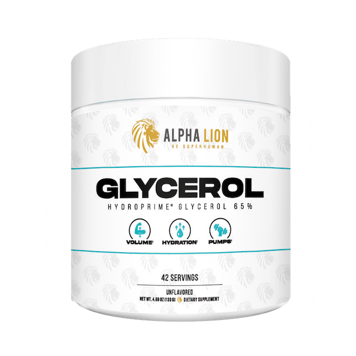 Alpha Lion | Glycerol | 42 servings - In Action | Nutrastop