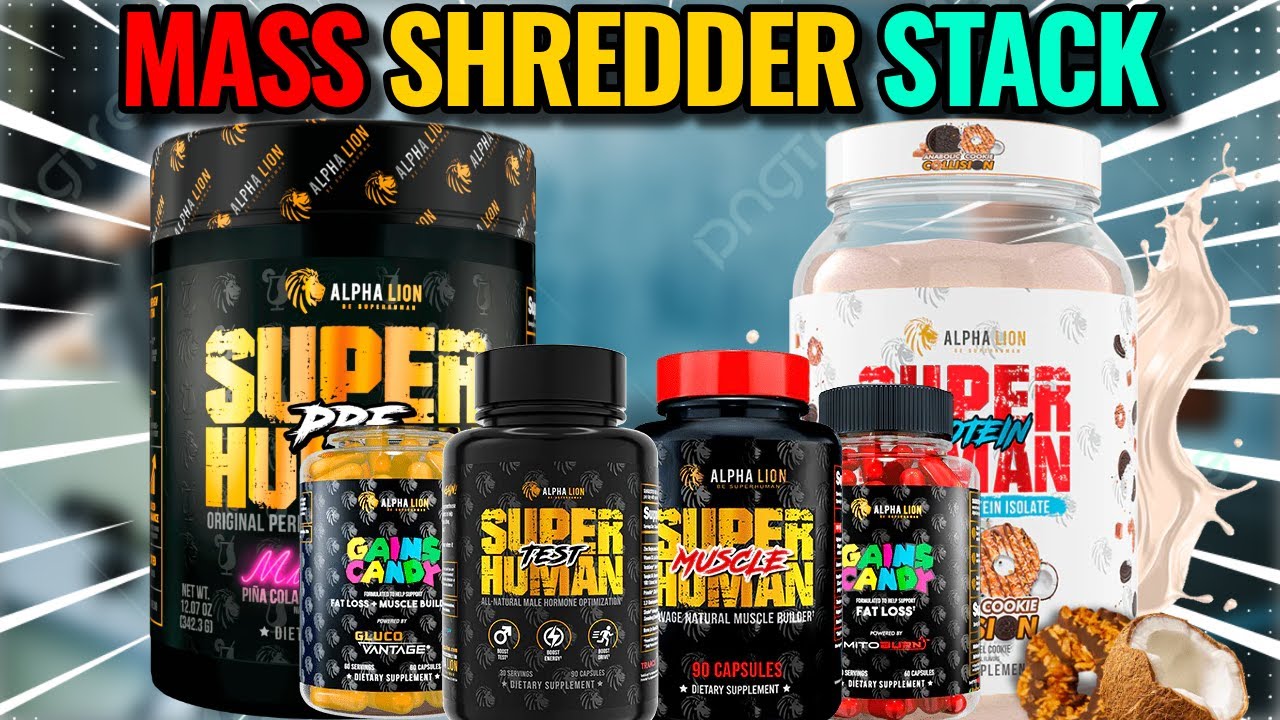 Alpha Lion | Mass Shredder Stack - In Action | Nutrastop
