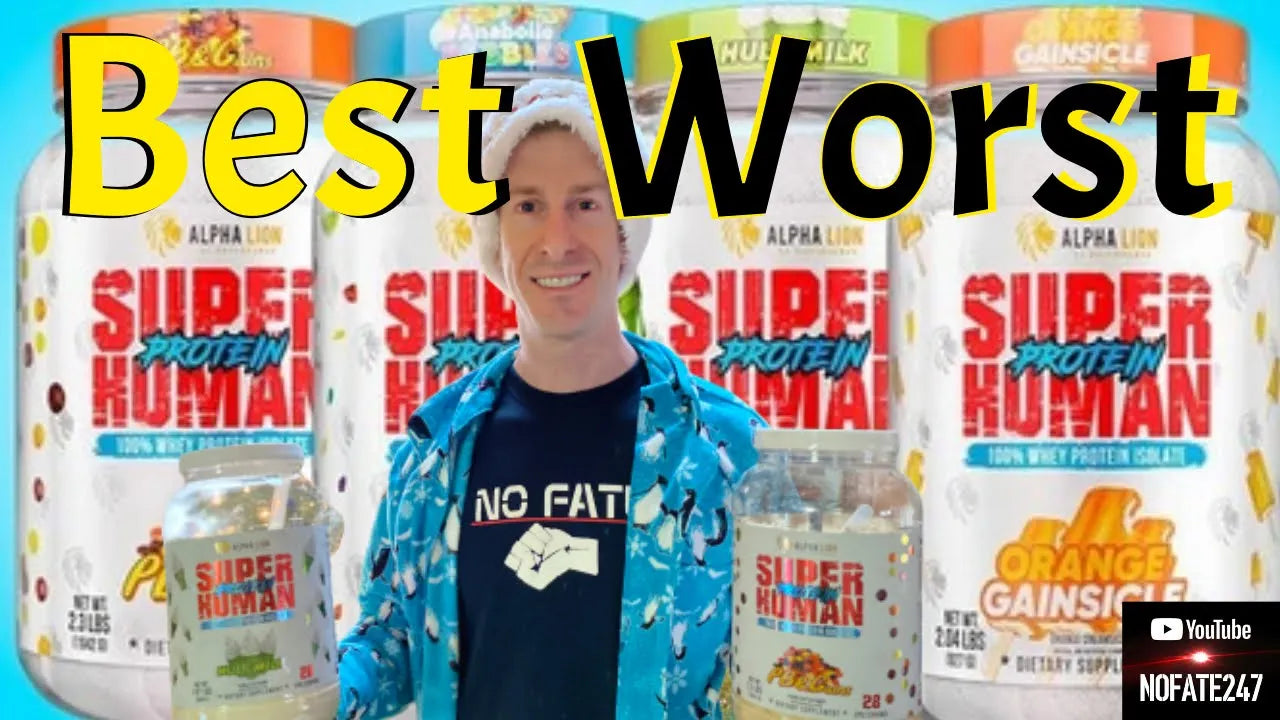 Alpha Lion | Super Human Protein | 100% Whey Protein Isolate - In Action | Nutrastop