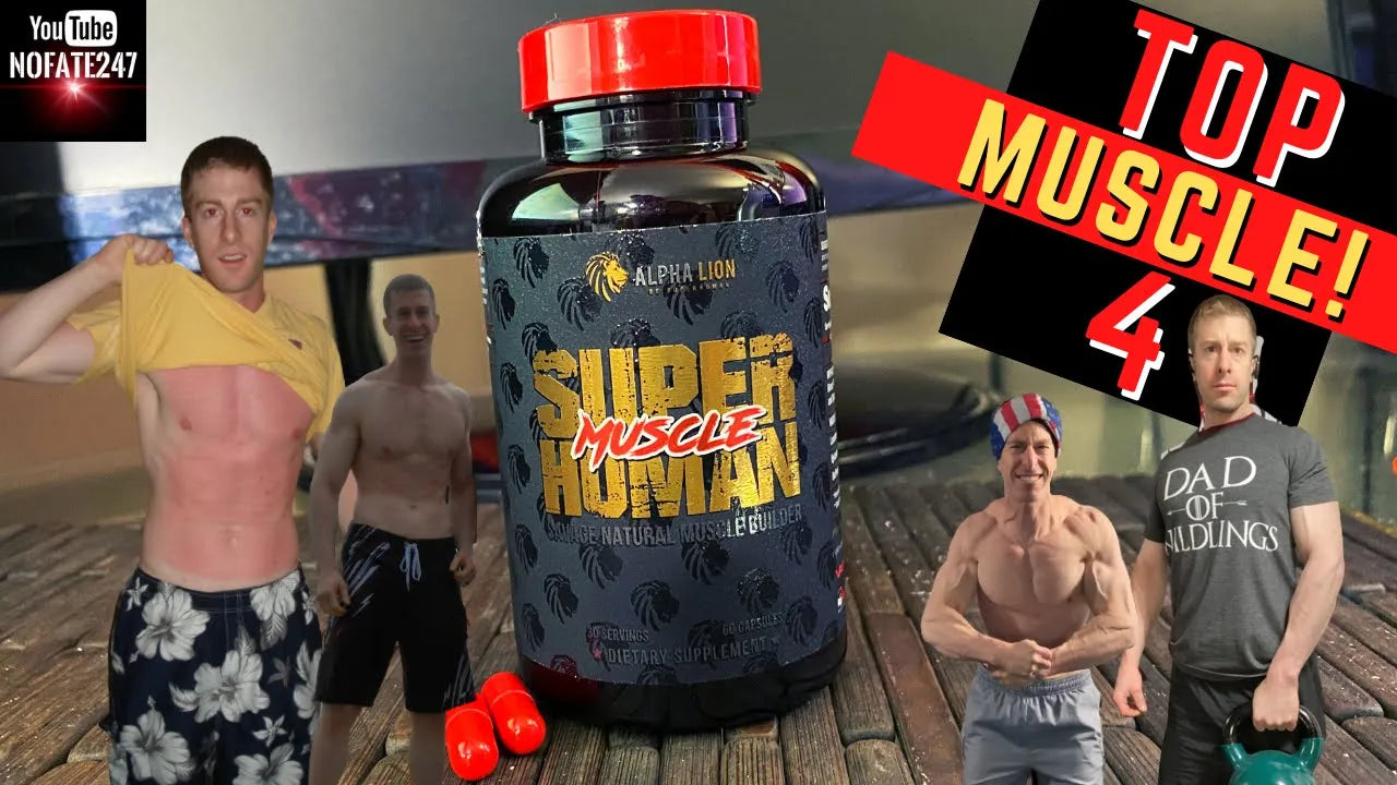 Alpha Lion | The Alpha Stack | SuperHuman Muscle & SuperHuman Test - In Action | Nutrastop