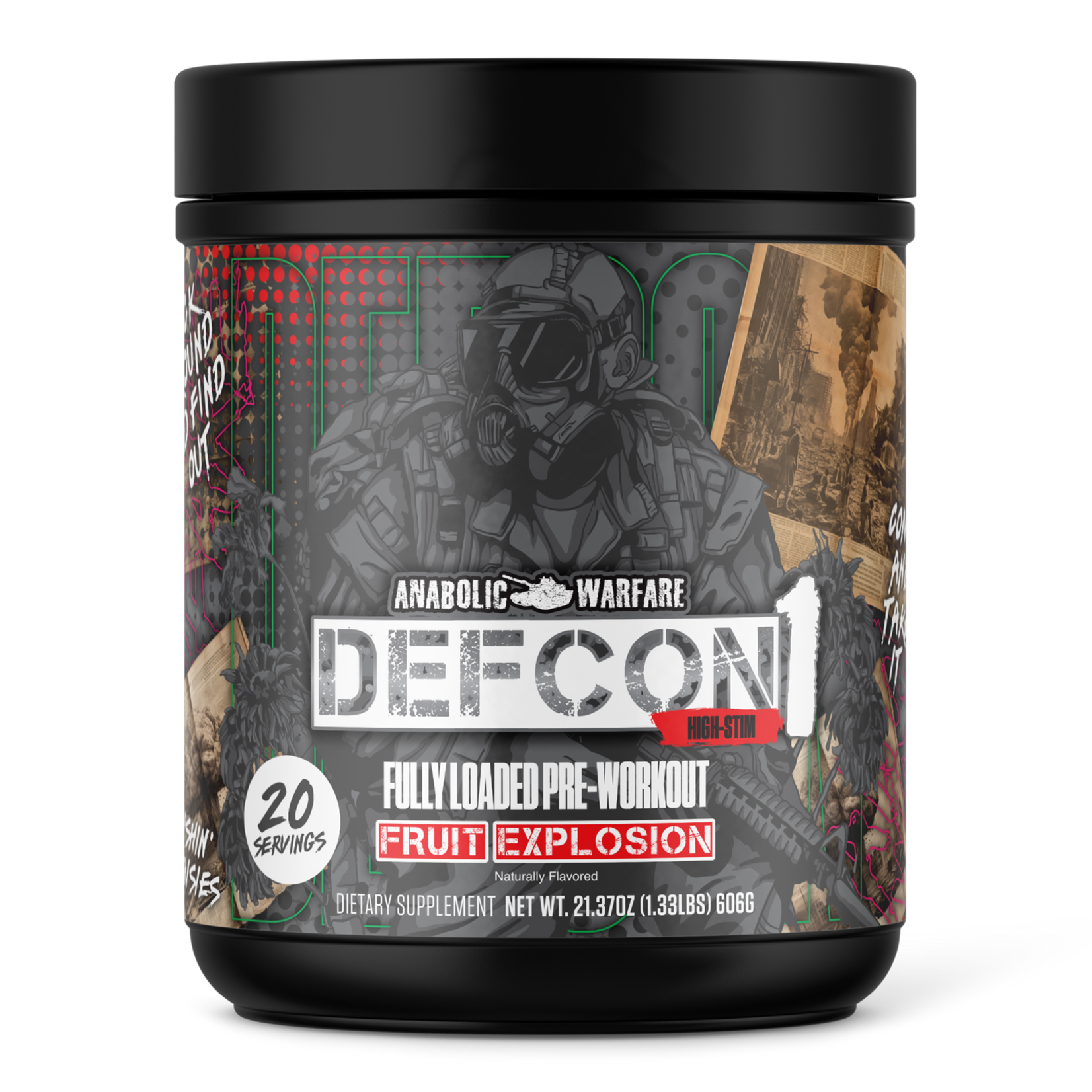 Anabolic Warfare | Defcon 1 | High Stim - In Action | Nutrastop