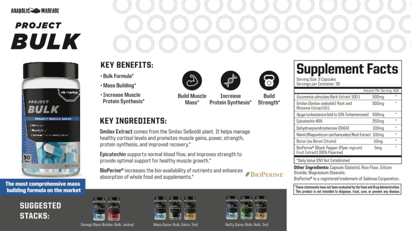 Anabolic Warfare | Project Bulk