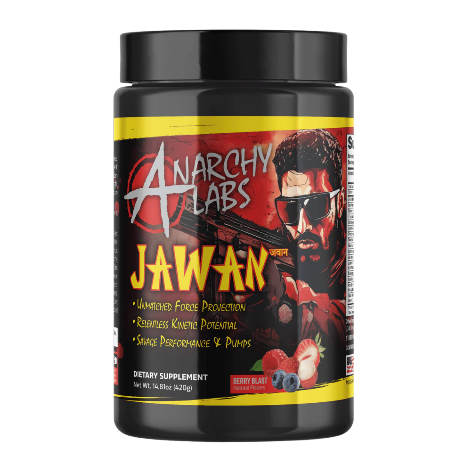 Anarchy Labs | Jawan | High-Octane Pre-Workout