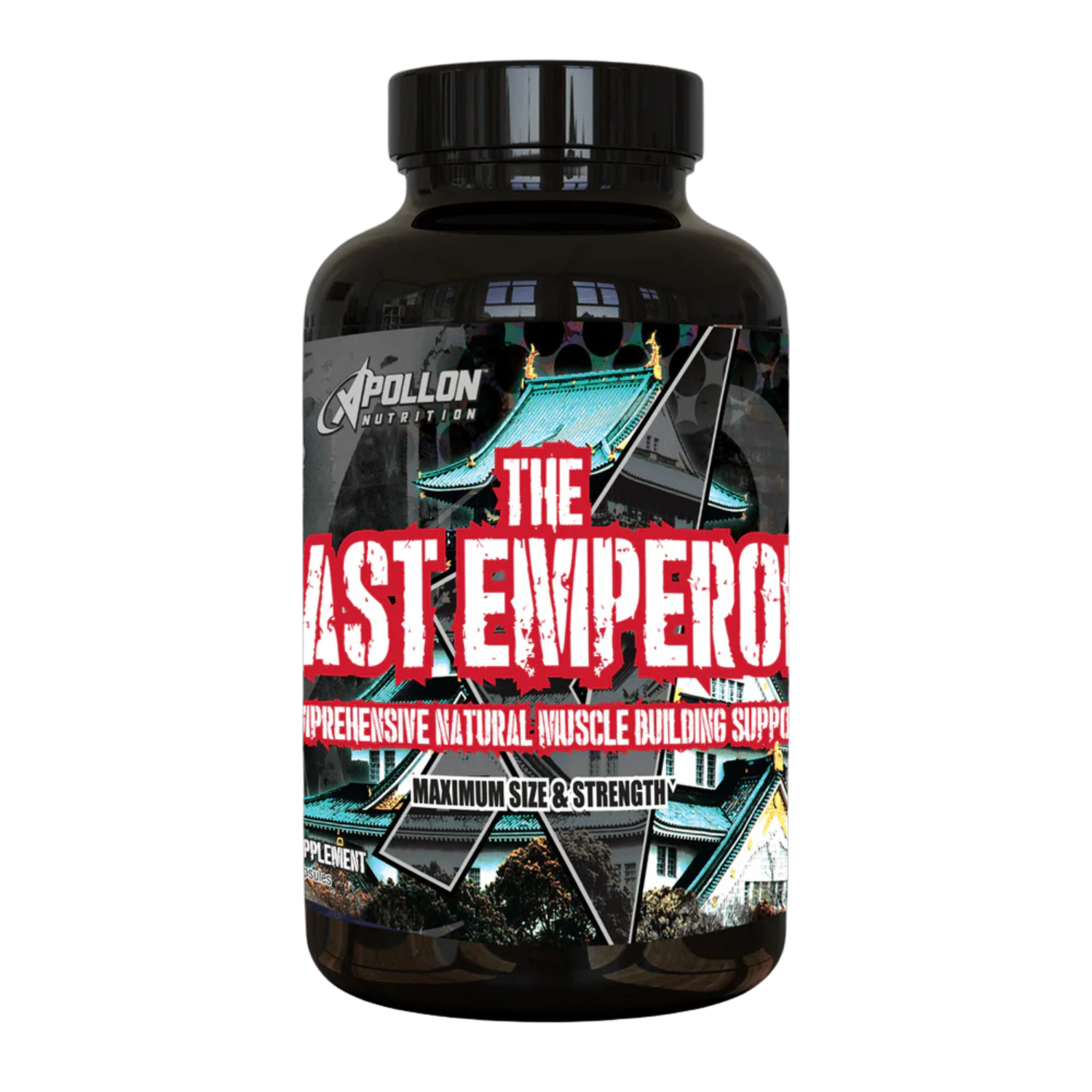 Apollon The Last Emperor Natural Muscle Builder Capsules 30 Servings - For Bodybuilders in a hypertrophy phase | Nutrastop