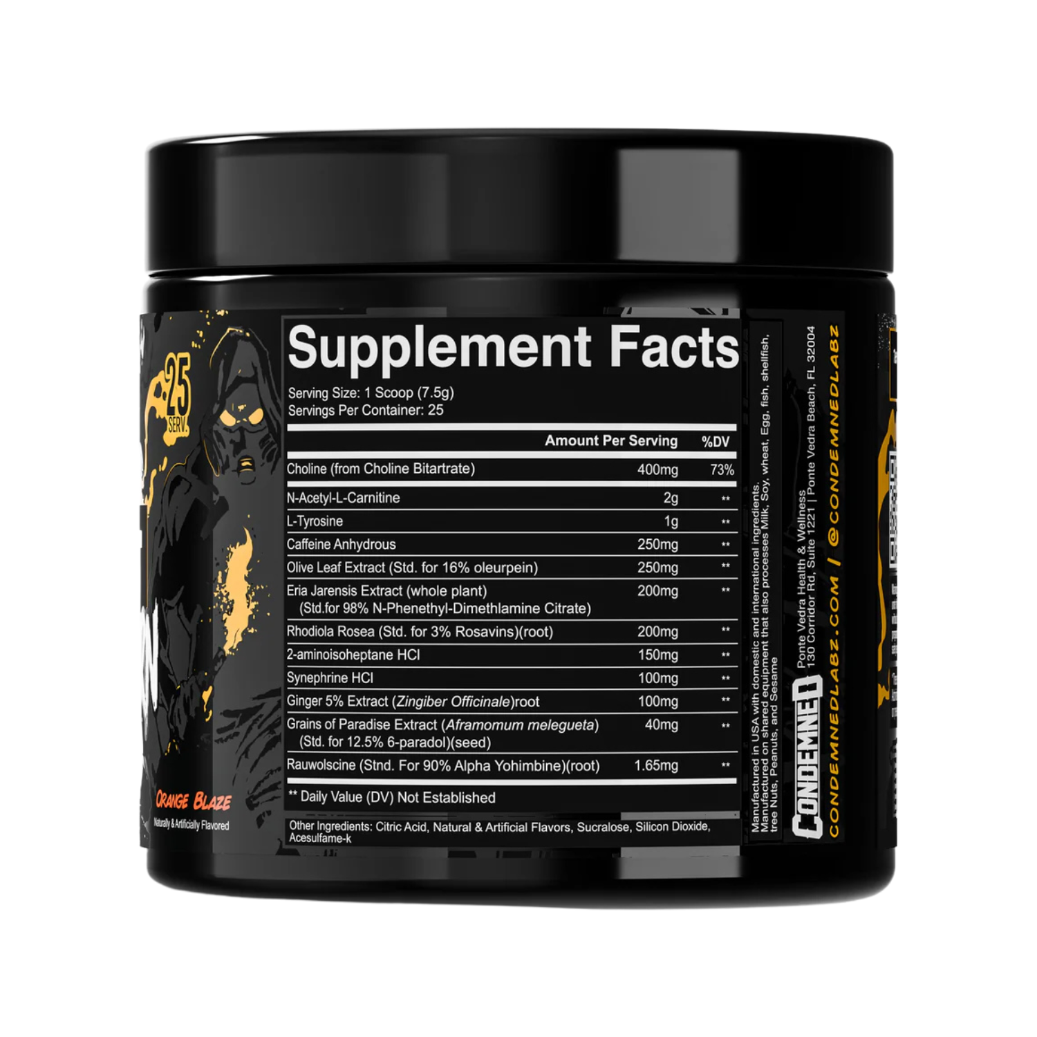 Condemned Labz | Arsynist Burn | Extreme Fat Burner