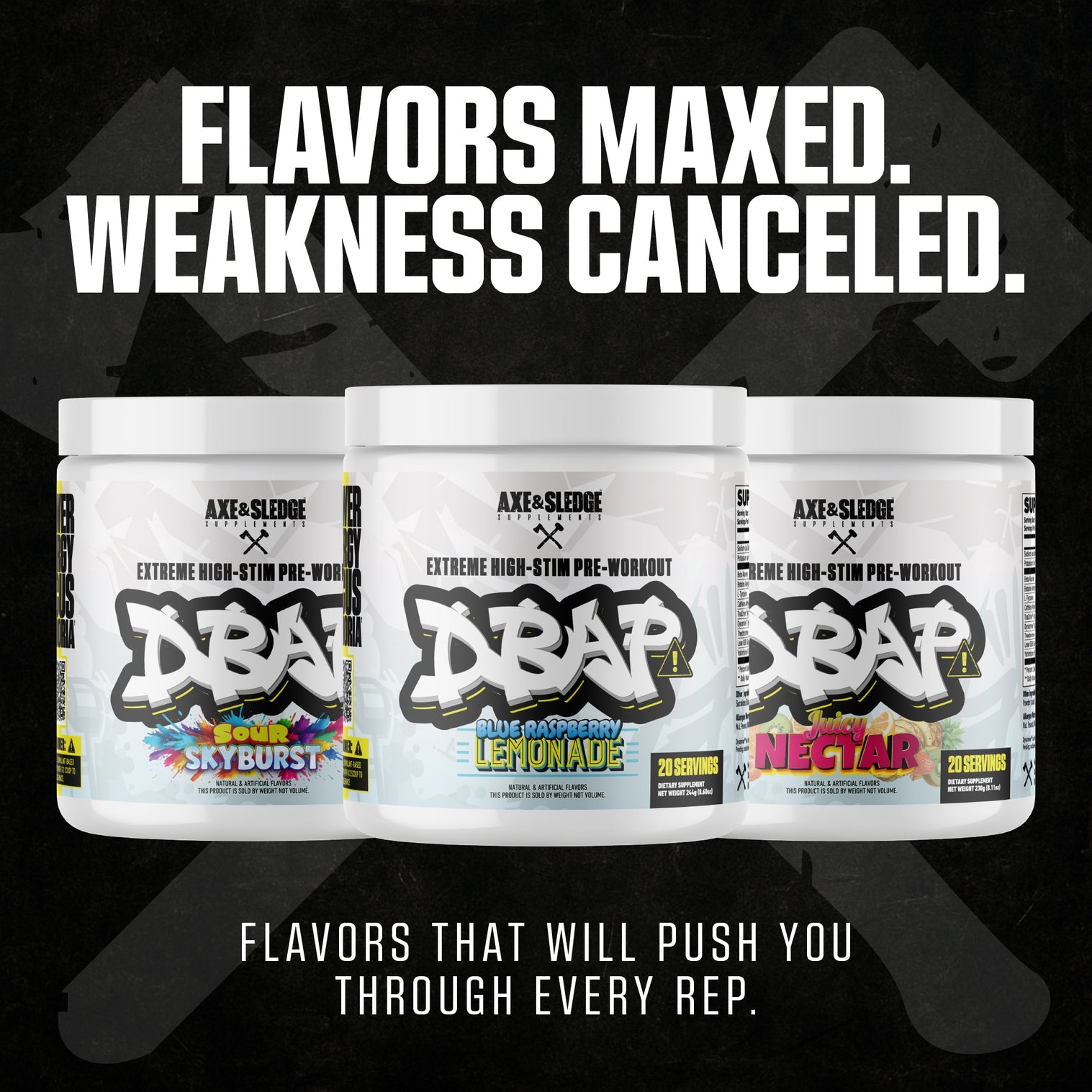 DBAP PRE FLAVORS