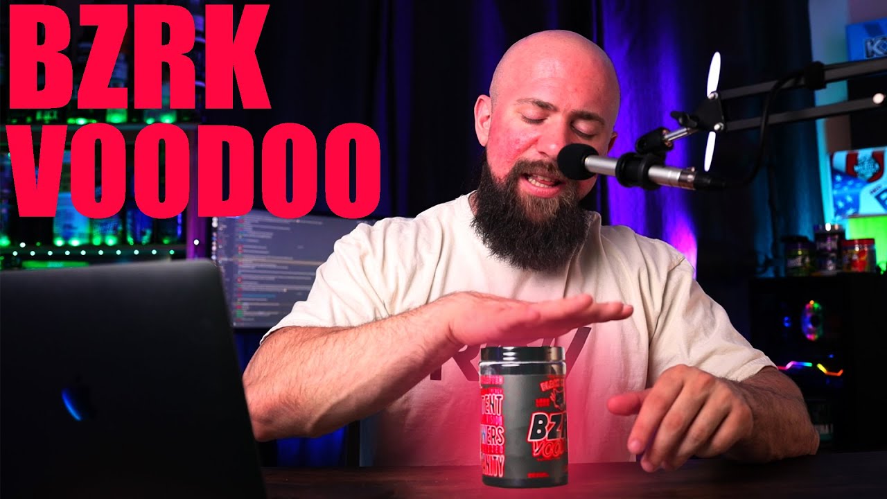 Black Magic | BZRK VOODOO PreWorkout - In Action | Nutrastop
