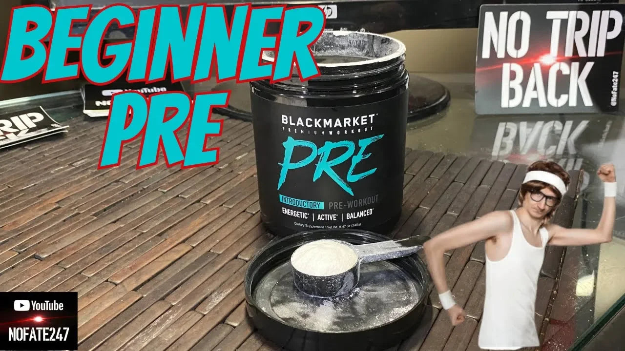 Blackmarket | Defy | Hyper Stimulant Pre Workout - In Action | Nutrastop