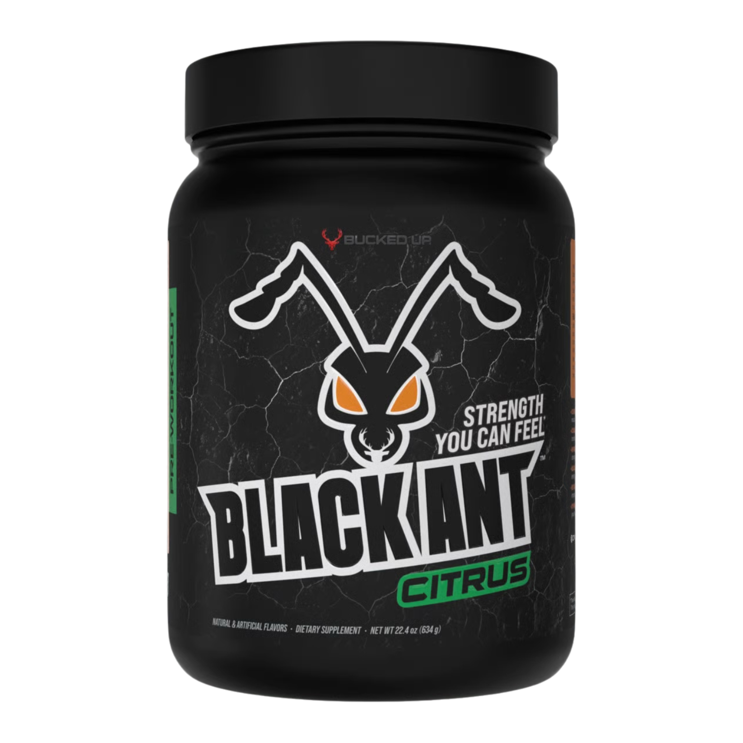 Bucked Up | Black Ant - Supplement Facts | Nutrastop