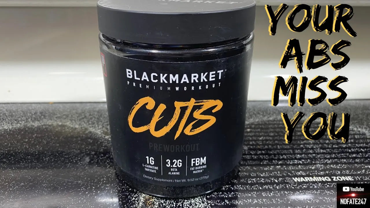 Blackmarket | Cuts | Thermogenic Pre-Workout - In Action | Nutrastop