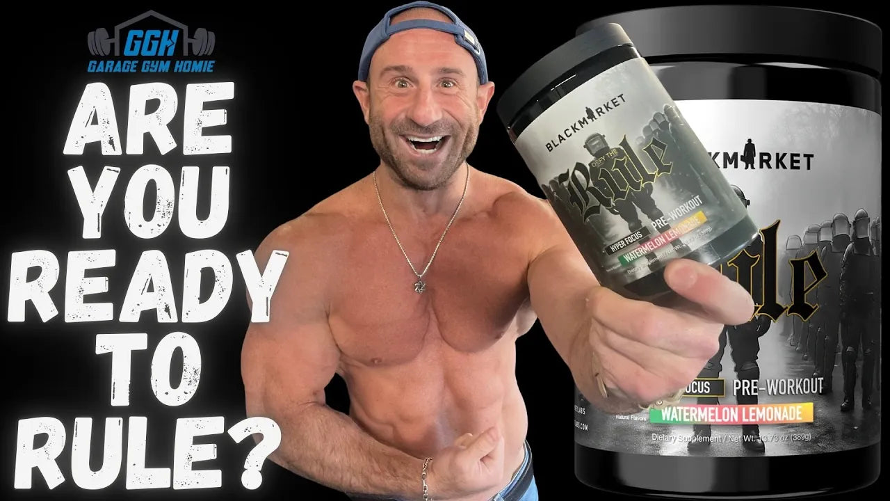 Blackmarket | Rule | Hyper Focus Pre Workout - In Action | Nutrastop