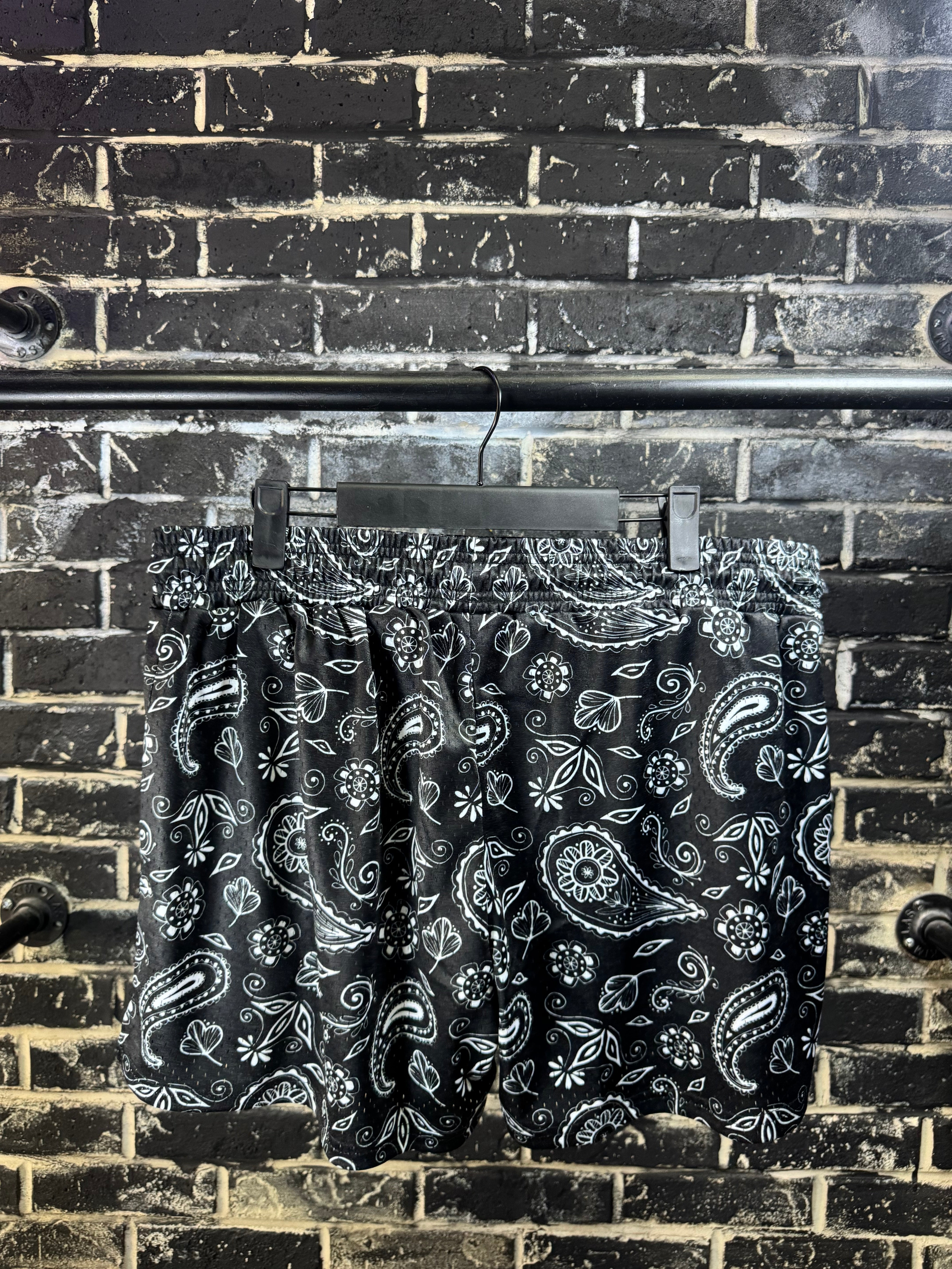 Blackmarket | Fight Shorts | Paisley 4"