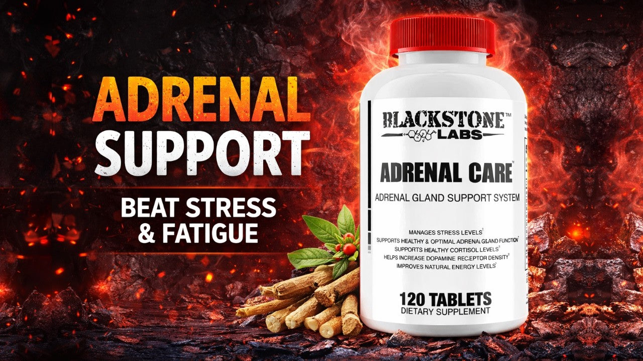 Blackstone Labs - ADRENAL CARE - 120 Count - In Action | Nutrastop