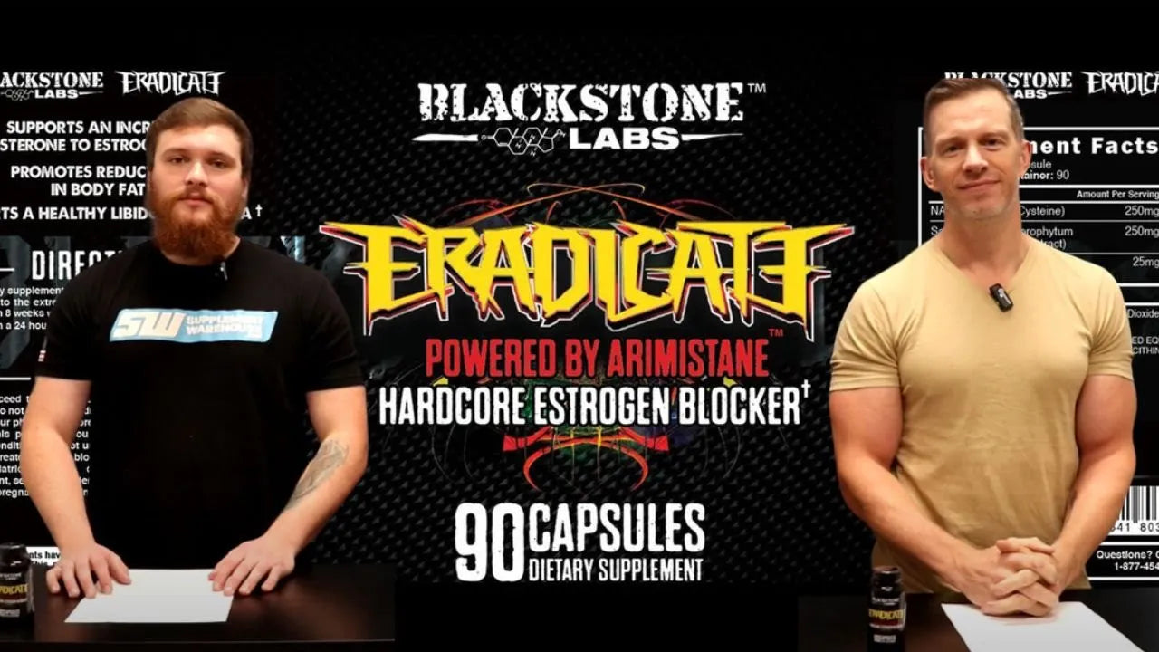 Blackstone Labs - ERADICATE - 90 Count - In Action | Nutrastop