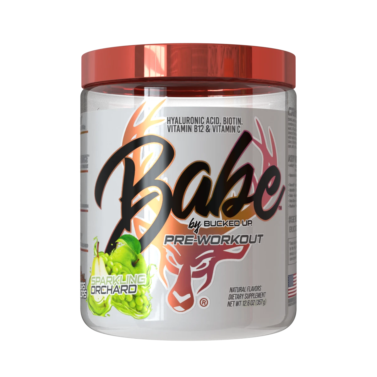 Bucked Up | Babe Pre-Workout - In Action | Nutrastop