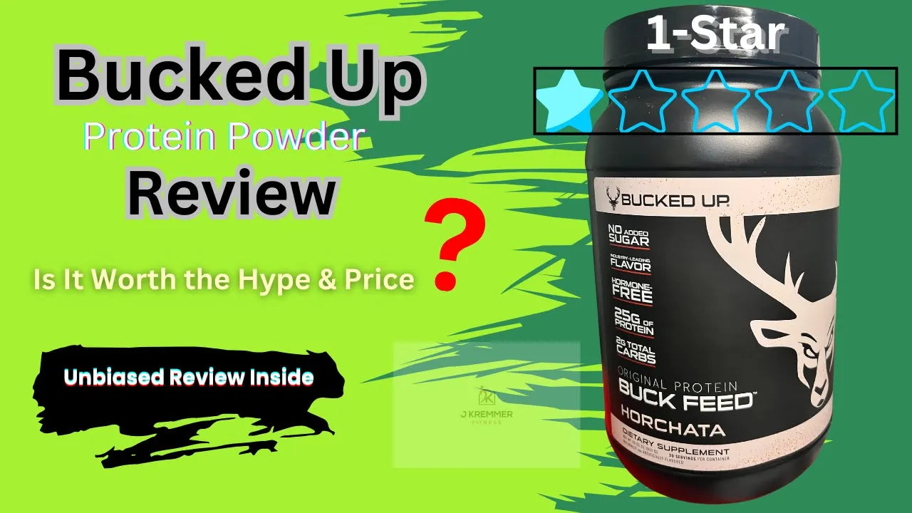 Bucked UP | Buck Feed Original | Protein - In Action | Nutrastop