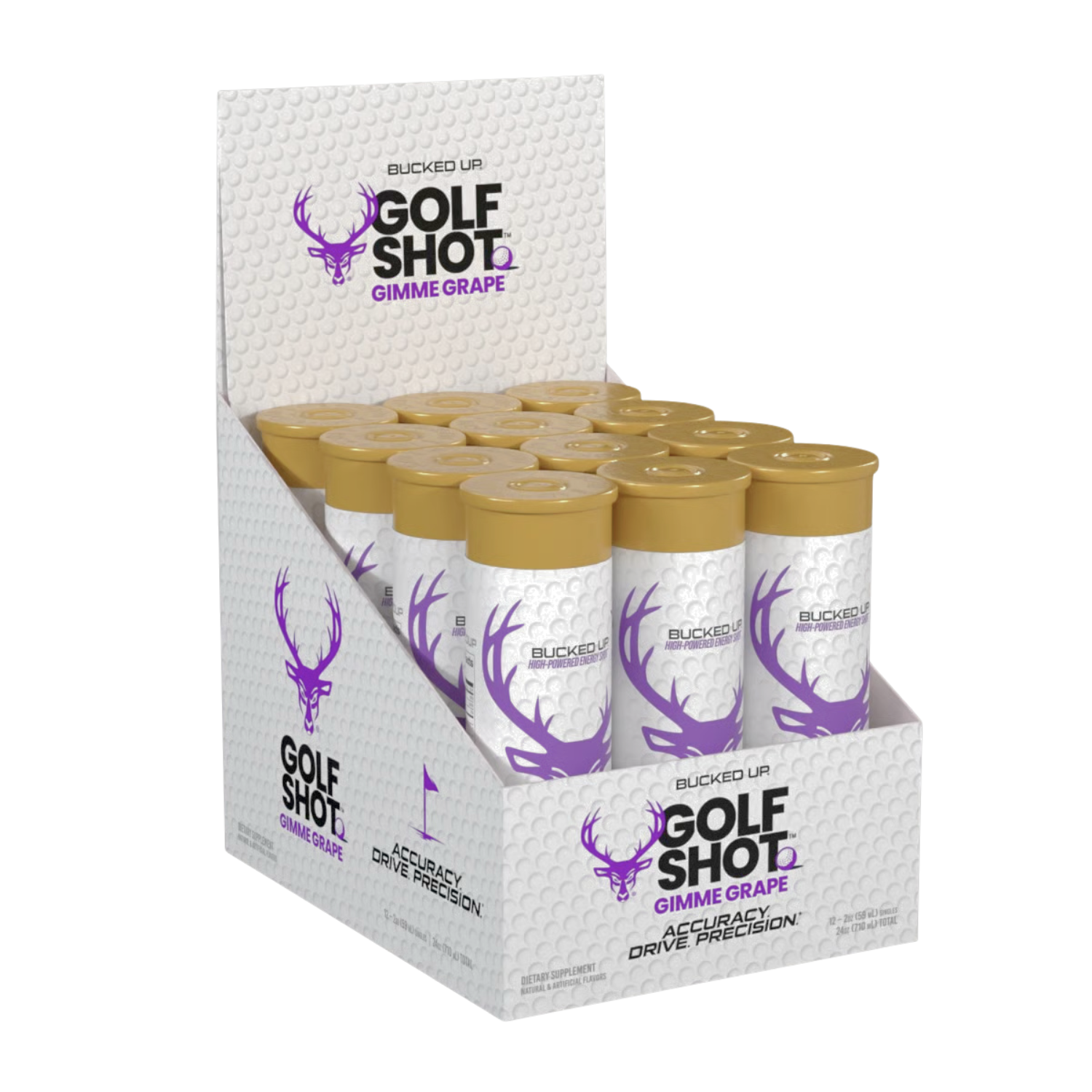 Bucked Up | Golf Shot | 30 Servings - Product Image | Nutrastop