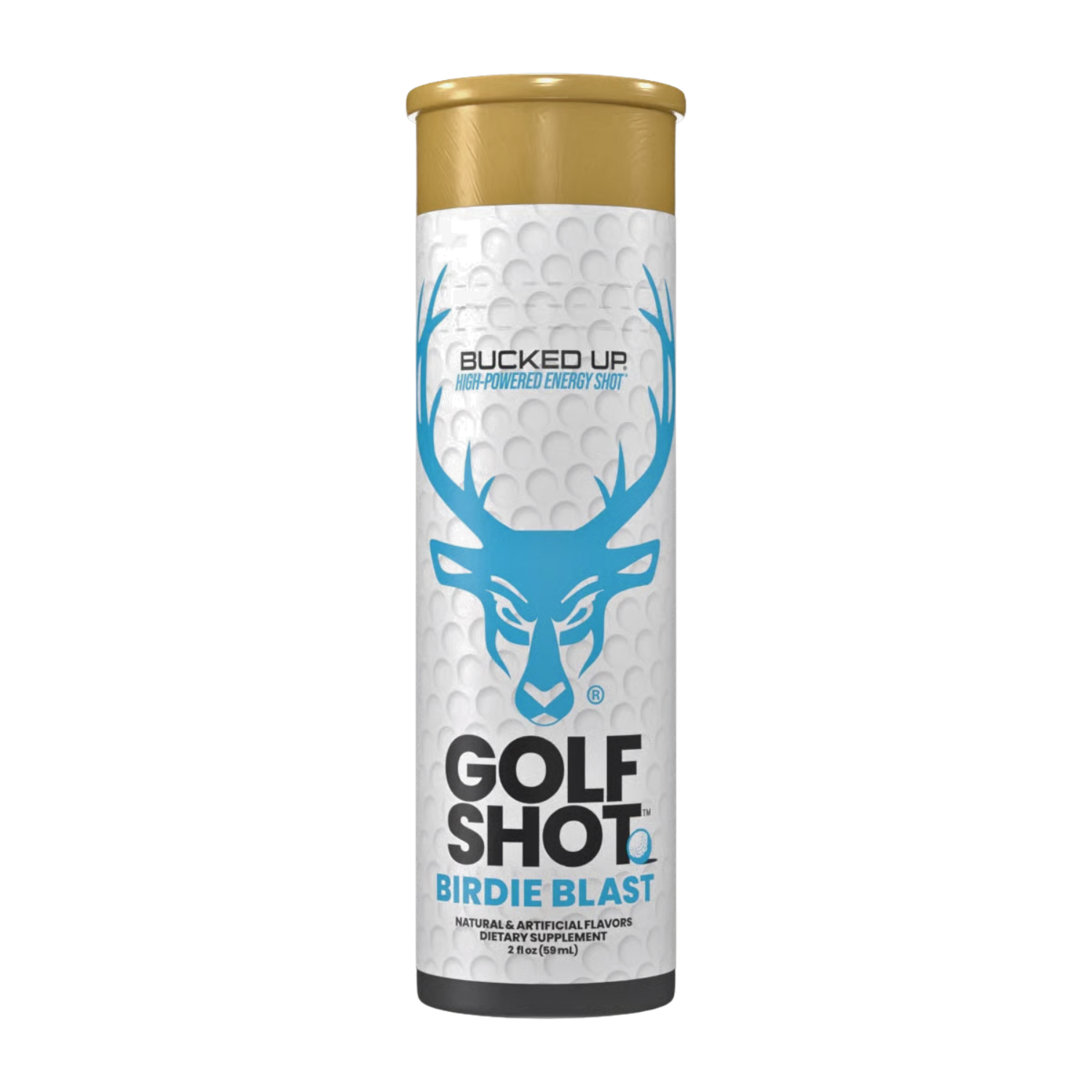 Bucked Up | Golf Shot | 30 Servings - Side View | Nutrastop