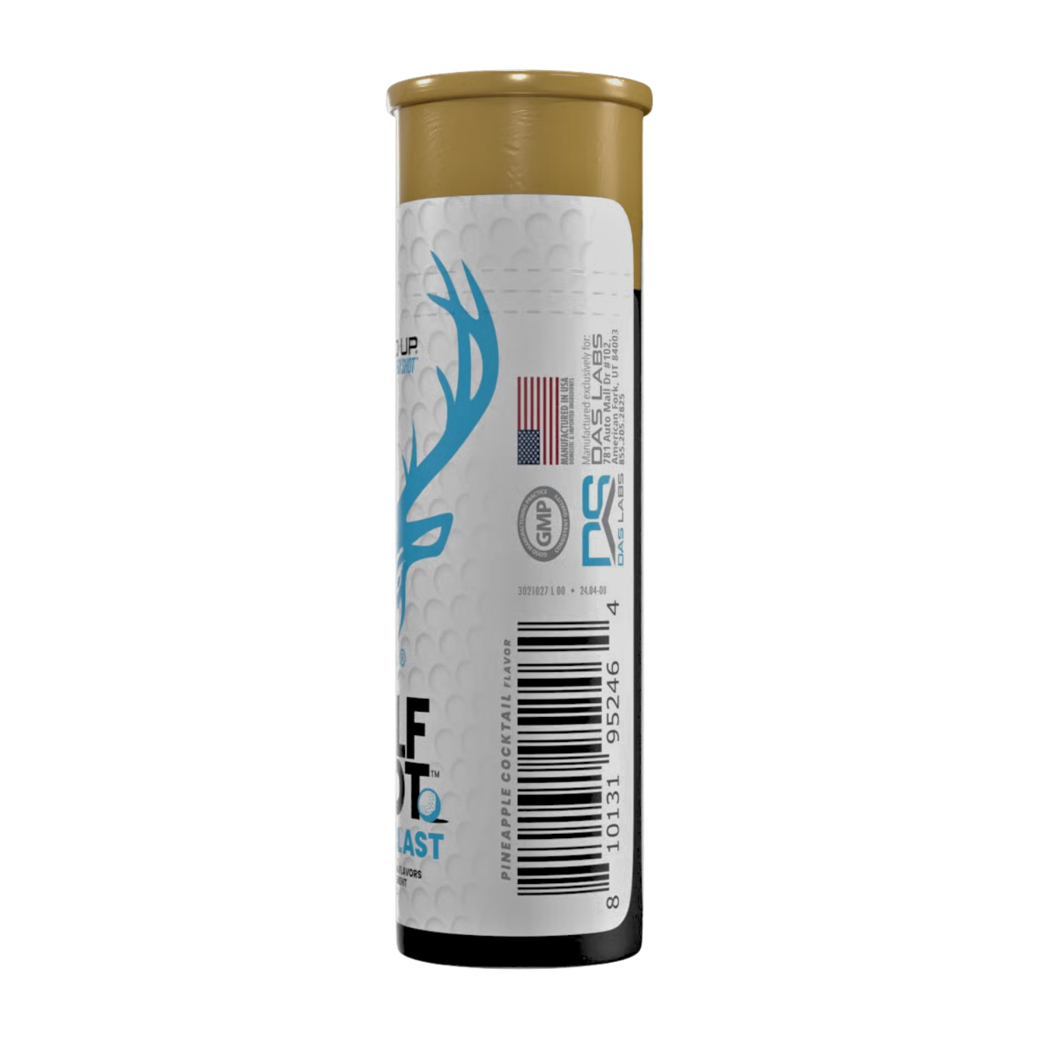 Bucked Up | Golf Shot | 30 Servings - Package Detail | Nutrastop