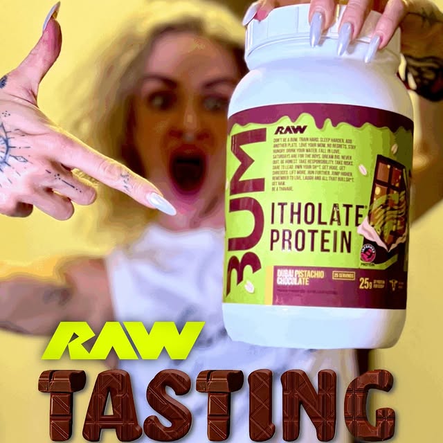 Raw Nutrition | CBUM Itholate | Isolate Protein | 2lb - In Action | Nutrastop