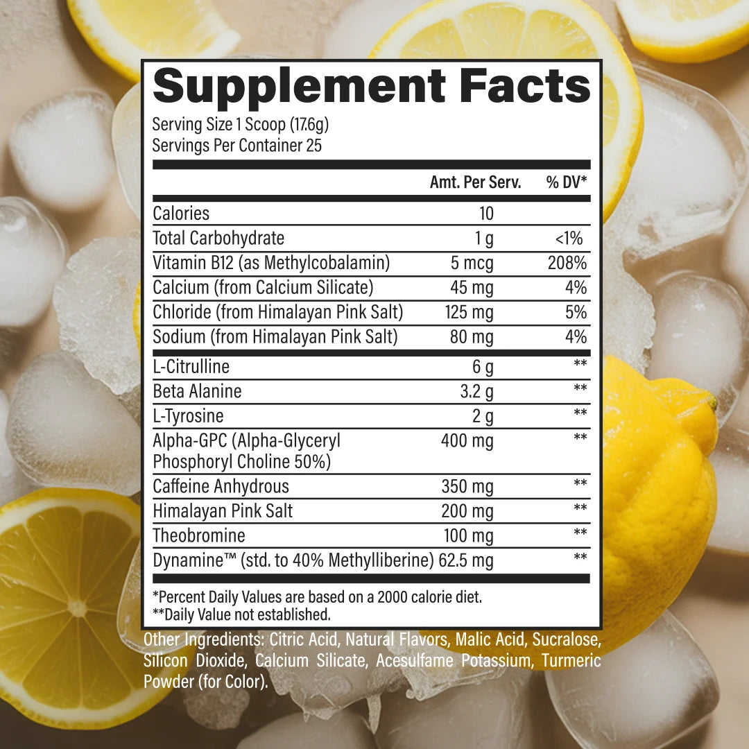 Raw Nutrition | Bum Essential Charged | 25 Servings