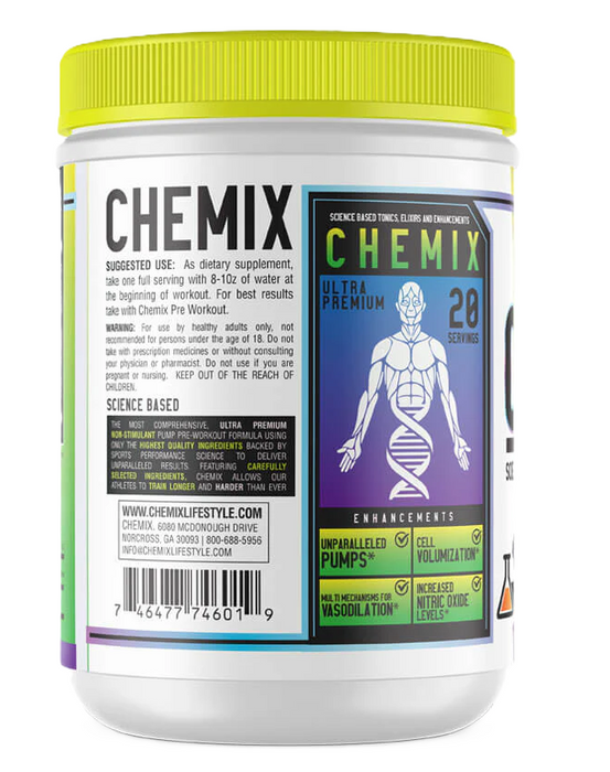 Chemix | King of Pumps | Pump Preworkout - In Action | Nutrastop