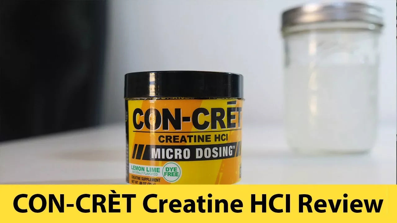 Con-Cret Creatine HCL 64 Servings - In Action | Nutrastop