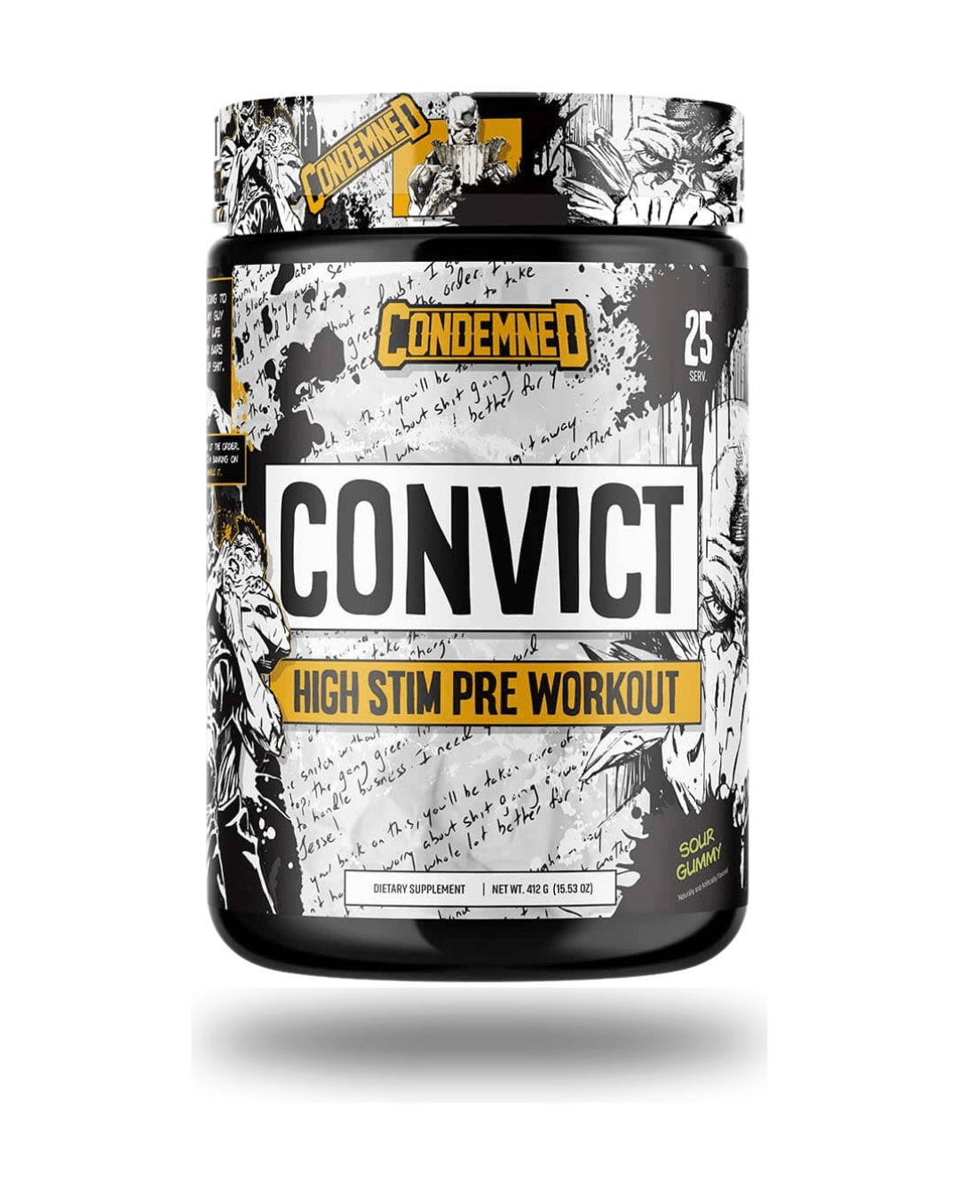 Condemned | Convict Pre-workout | (25 servings)