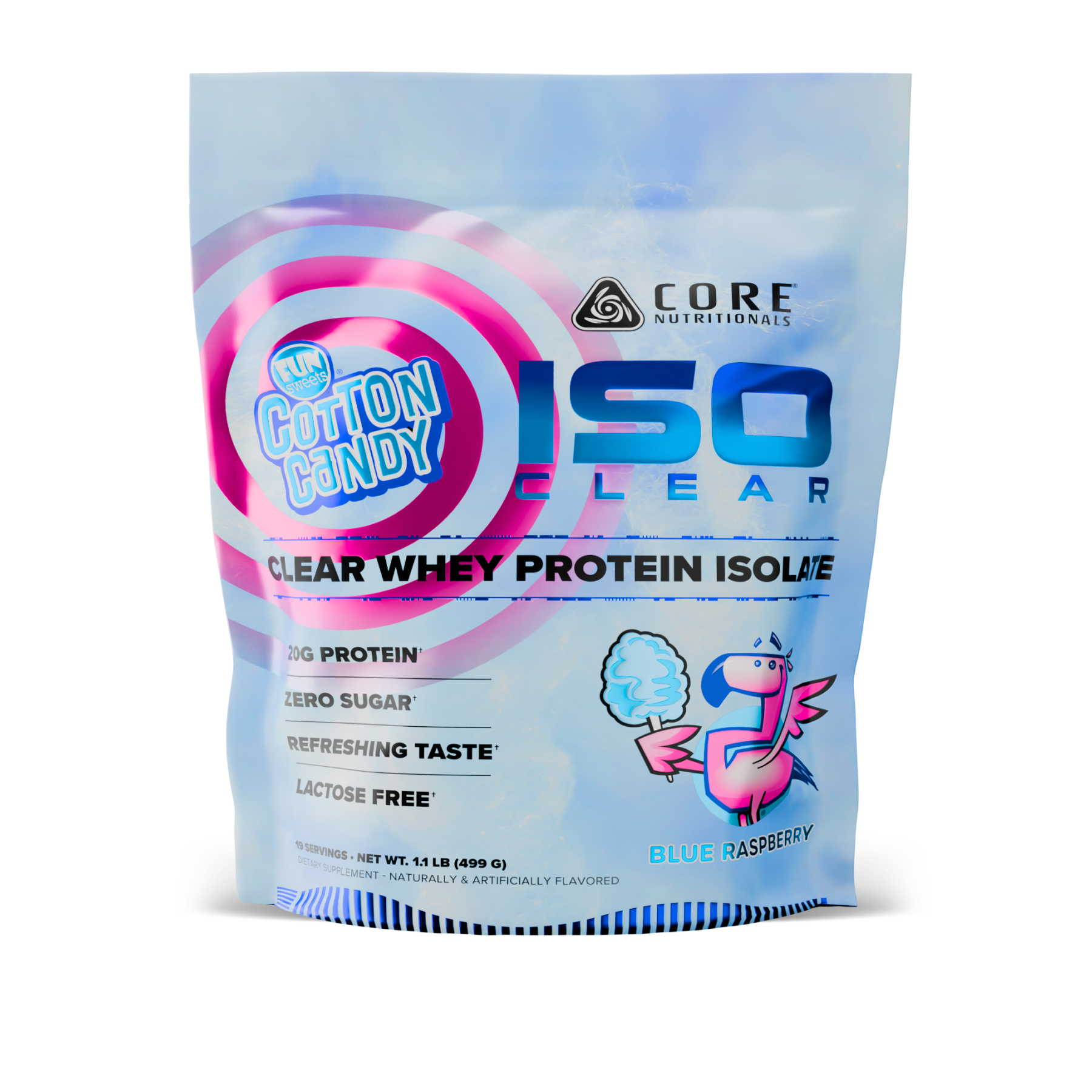 Core Nutritionals | Iso Clear. (Cotton Candy) - In Action | Nutrastop