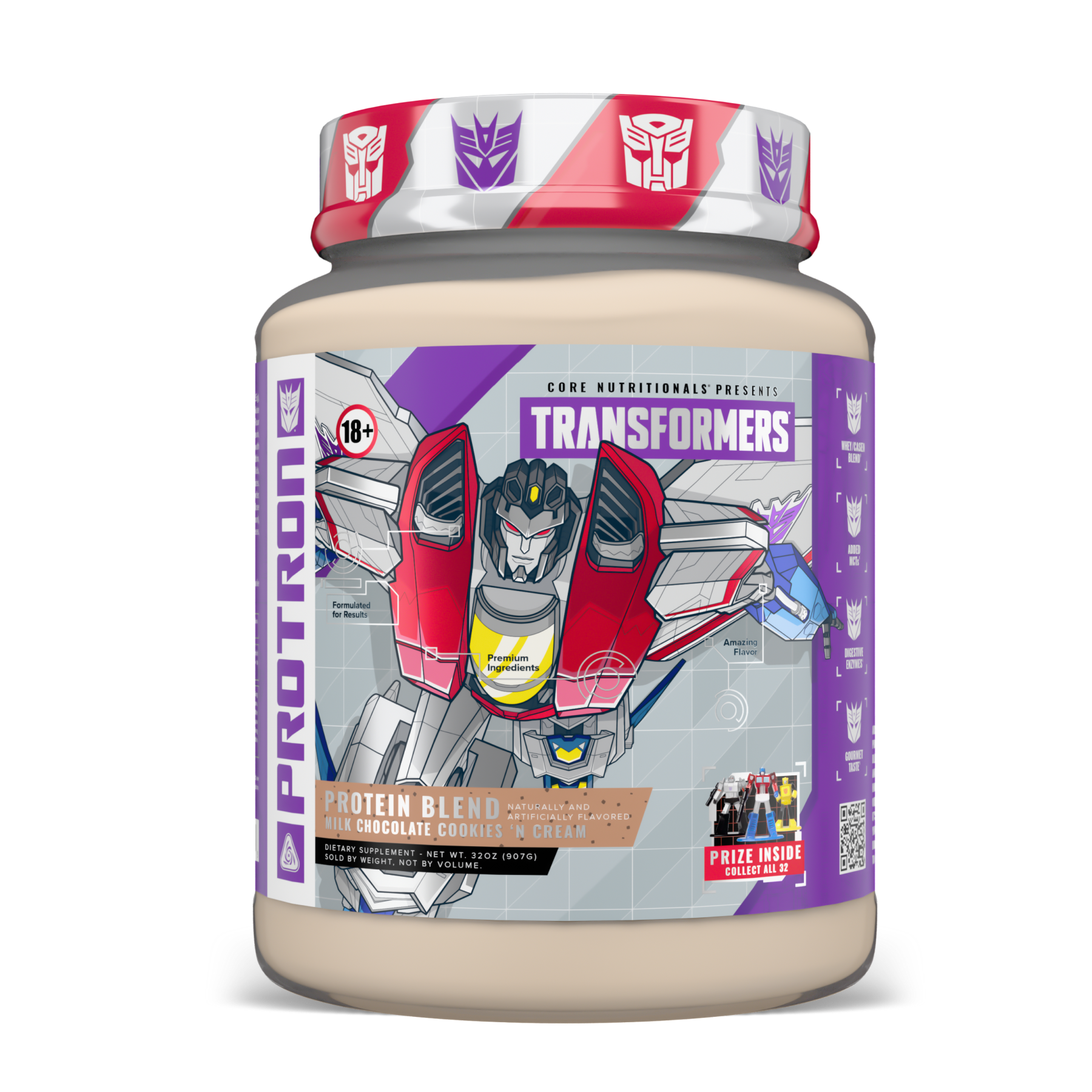 Core Nutritionals | Proton Protein Blend | Transformers Edition - In Action | Nutrastop