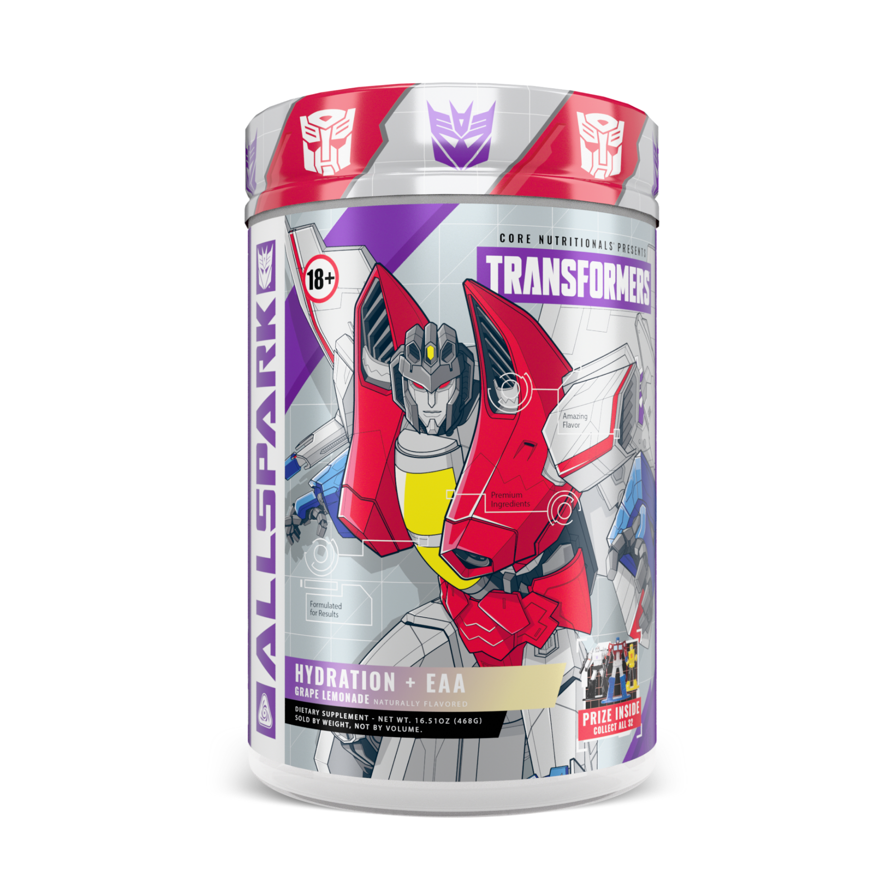 Core Nutritionals | Allspark Hydration + EAA | Transformers Edition - In Action | Nutrastop